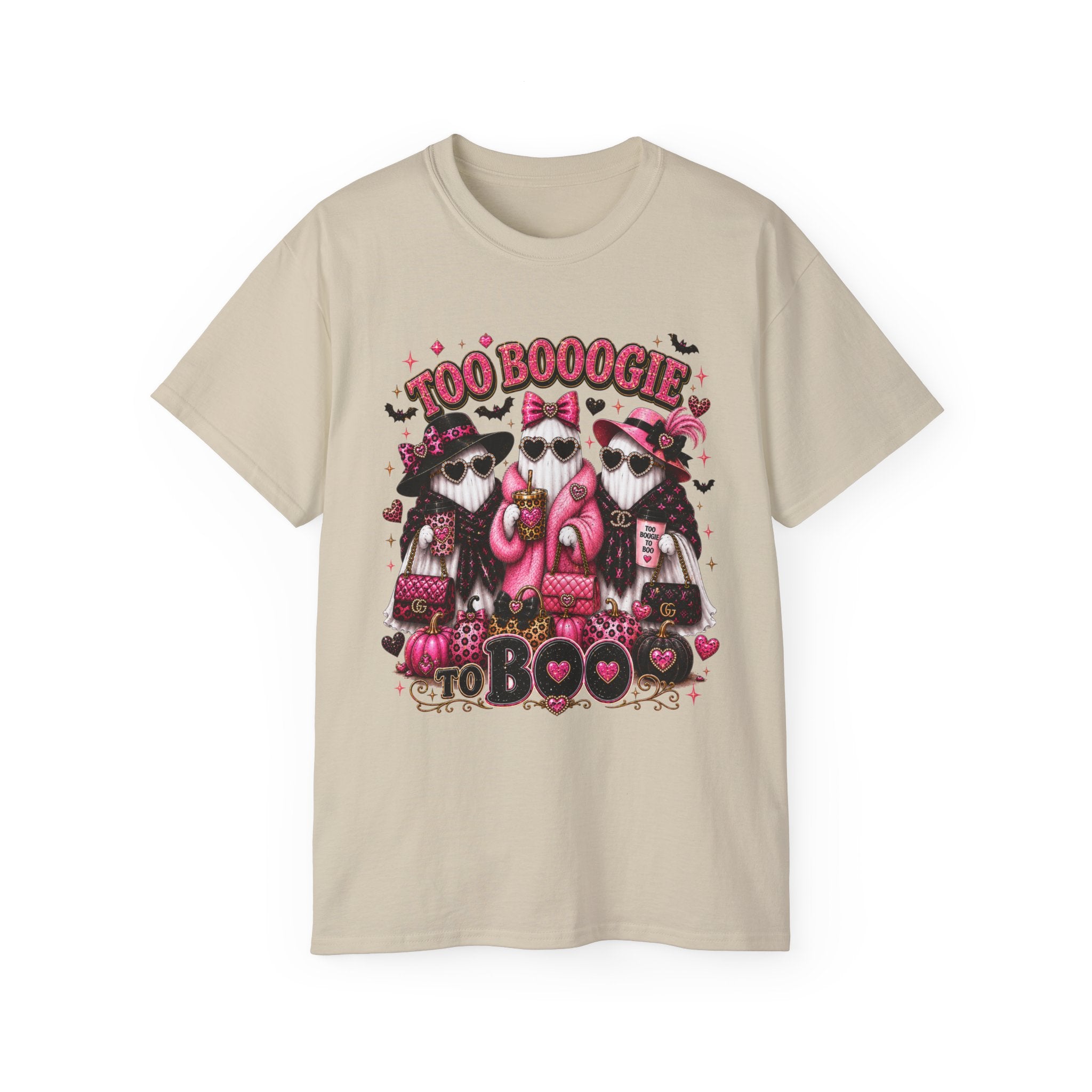 Too Boogie to Boo Halloween T‑Shirt