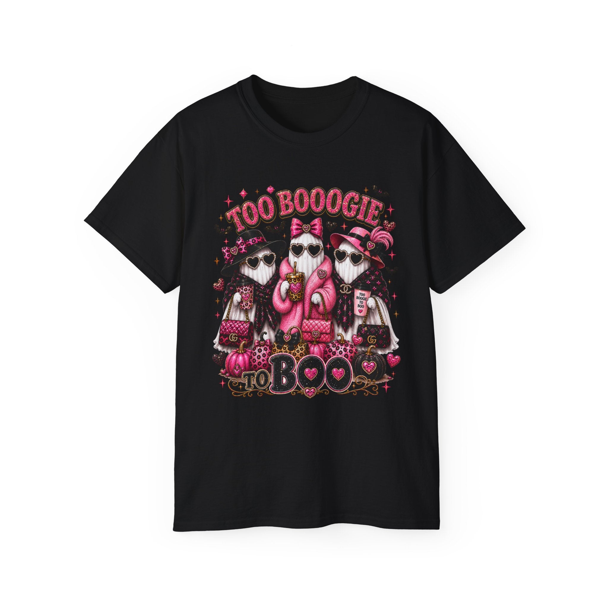 Too Boogie to Boo Halloween T‑Shirt