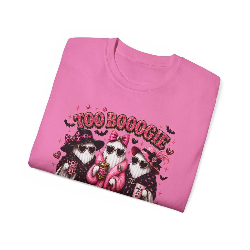 Too Boogie to Boo Halloween T‑Shirt
