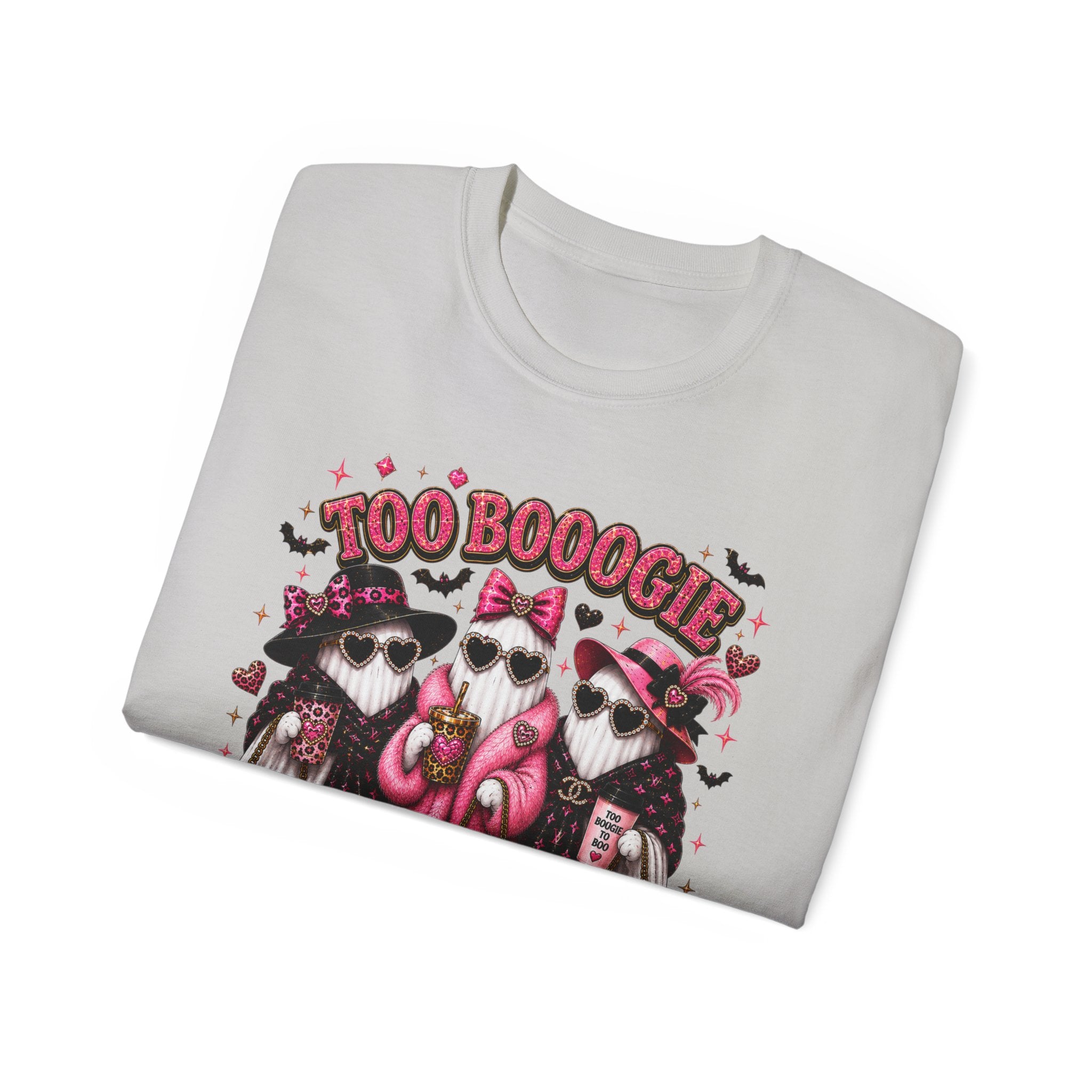 Too Boogie to Boo Halloween T‑Shirt