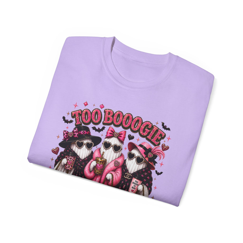 Too Boogie to Boo Halloween T‑Shirt
