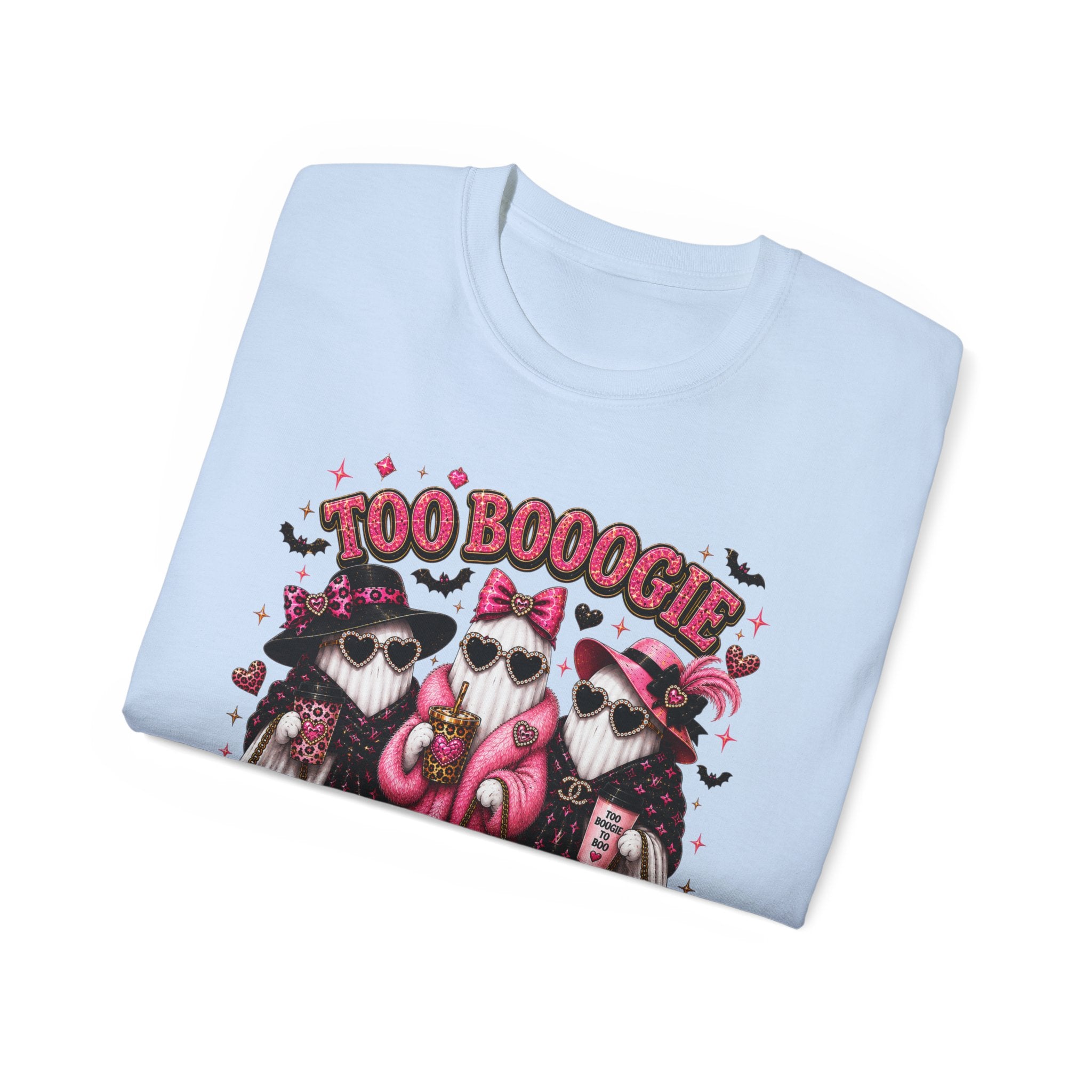 Too Boogie to Boo Halloween T‑Shirt