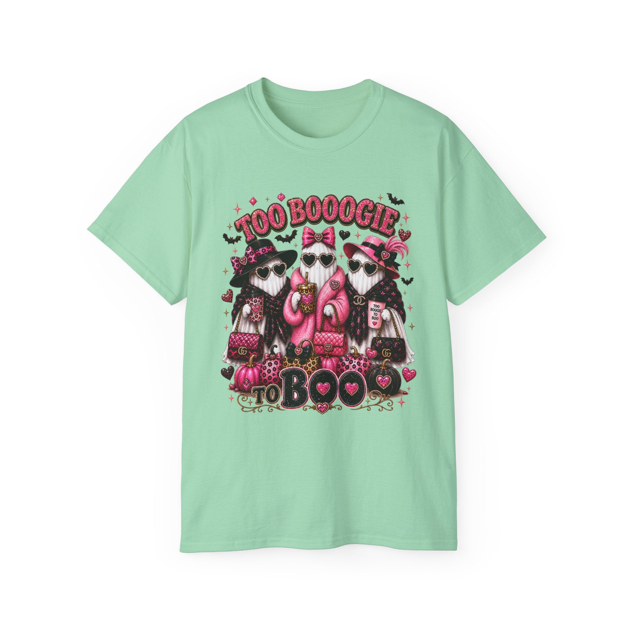 Too Boogie to Boo Halloween T‑Shirt