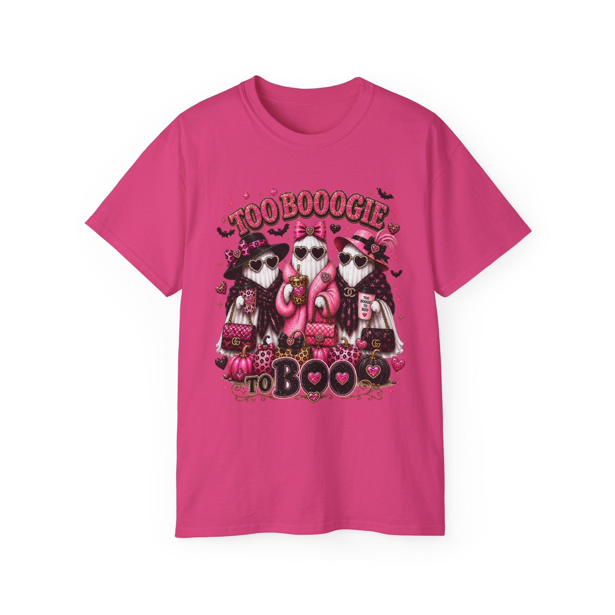 Too Boogie to Boo Halloween T‑Shirt
