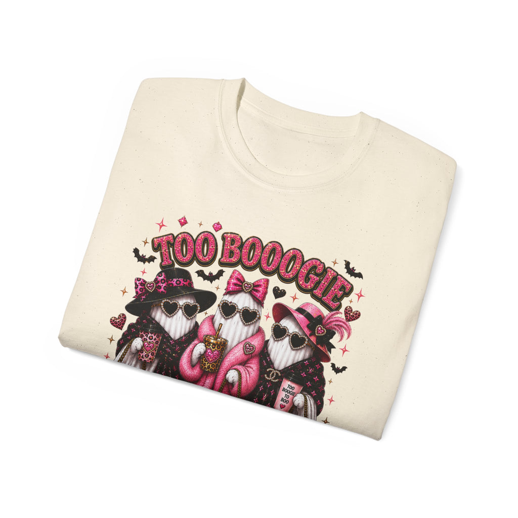 Too Boogie to Boo Halloween T‑Shirt