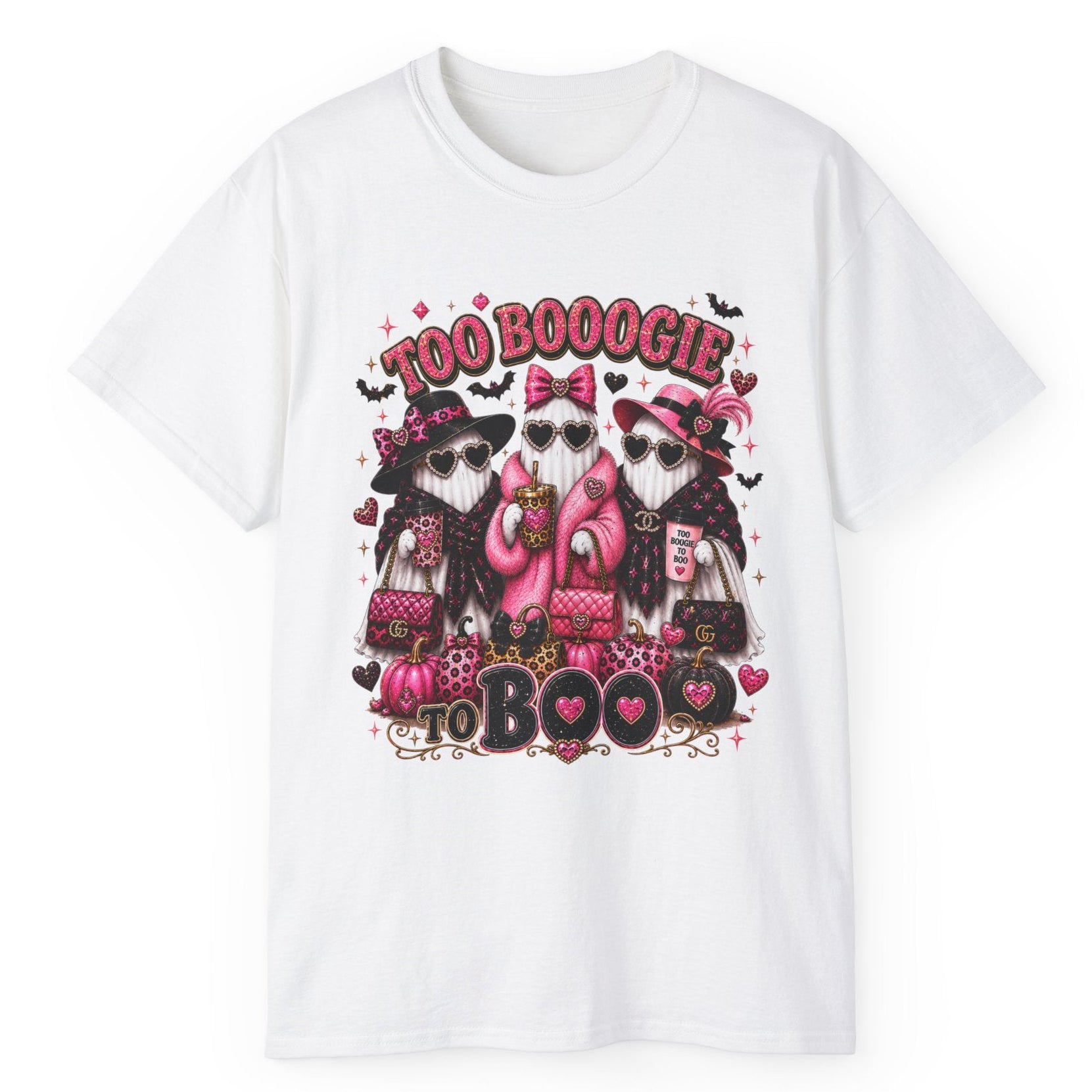 Too Boogie to Boo Halloween T‑Shirt