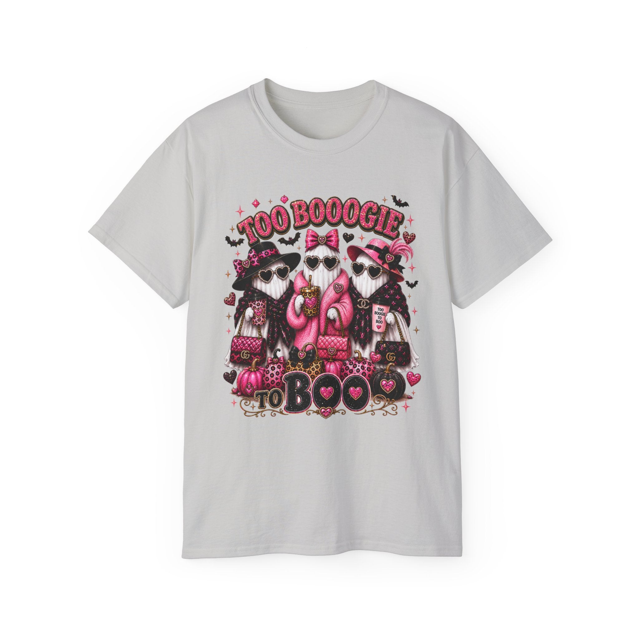 Too Boogie to Boo Halloween T‑Shirt