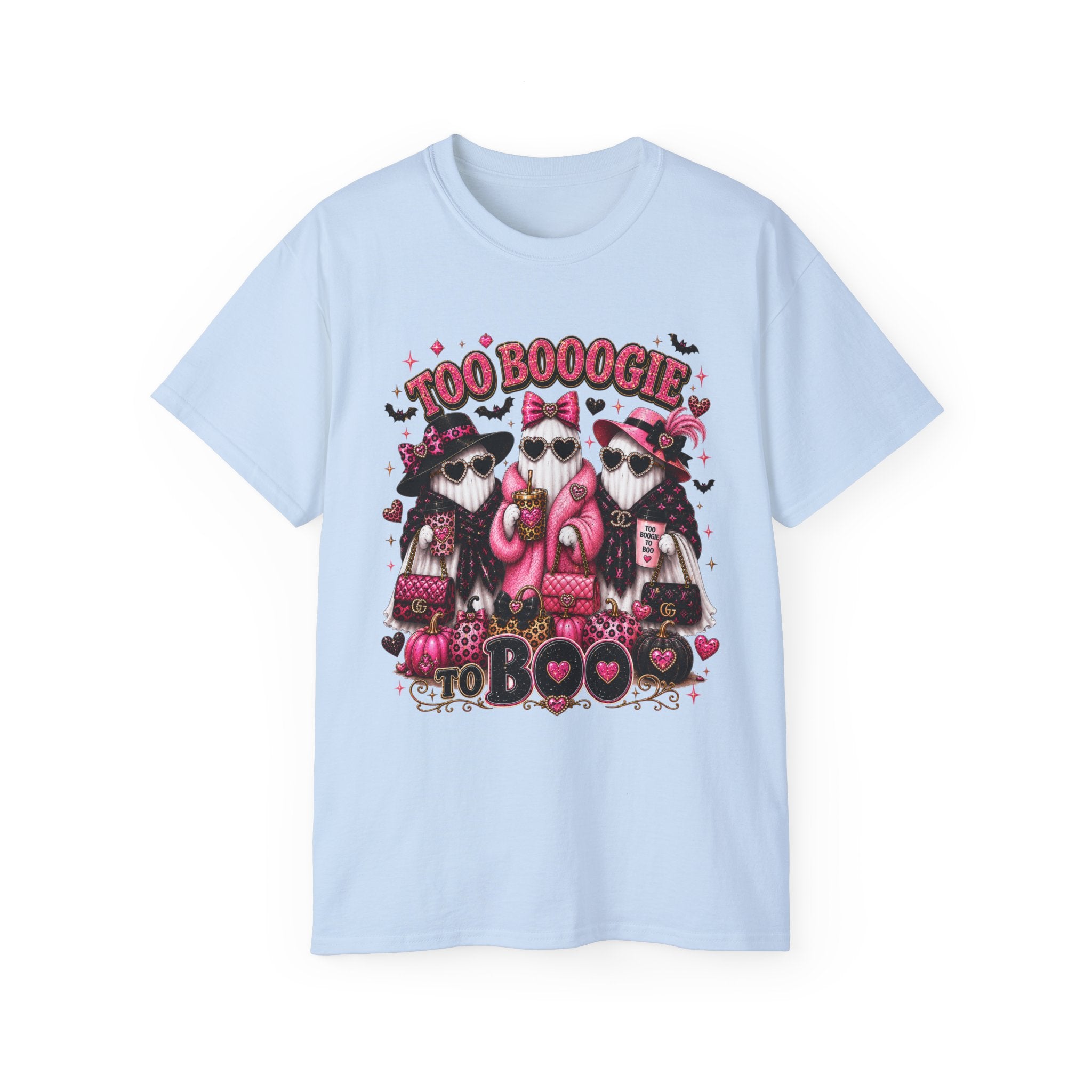 Too Boogie to Boo Halloween T‑Shirt