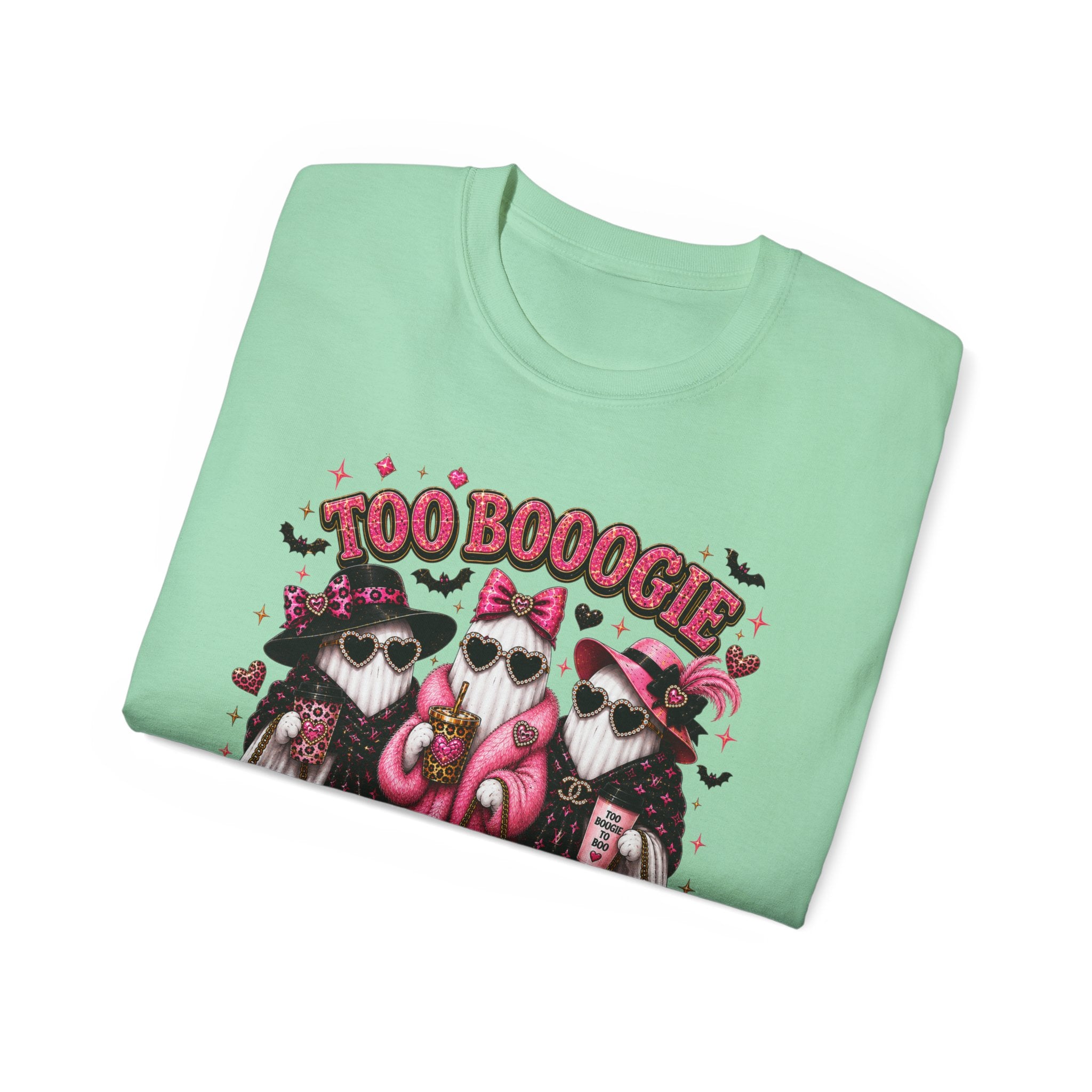 Too Boogie to Boo Halloween T‑Shirt