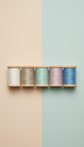 Mint whisper specialty thread spools set