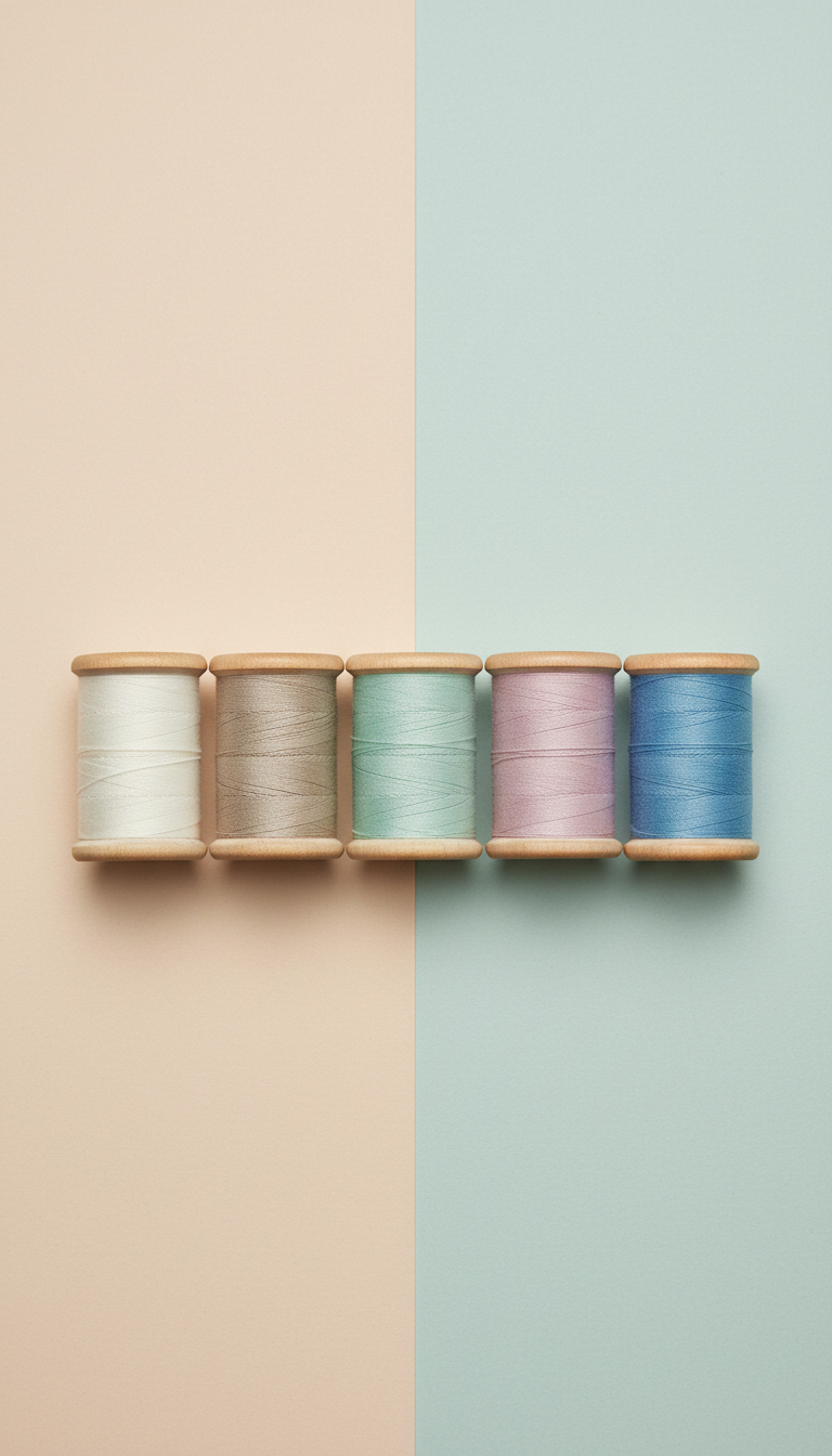 Mint whisper specialty thread spools set